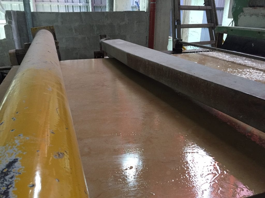 marble mined in Hebron, in the West Bank