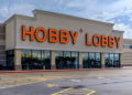 exterior of Hobby Lobby store