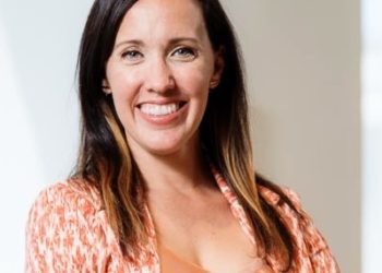 headshot of a white woman